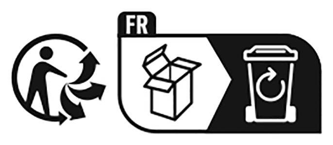 Heavy duty crate - Packaging label