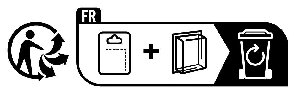 Thermometre de verre avec ventouse - Packaging label