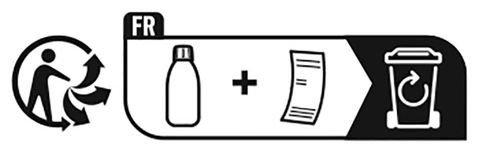 Shampoo detangling - Packaging label