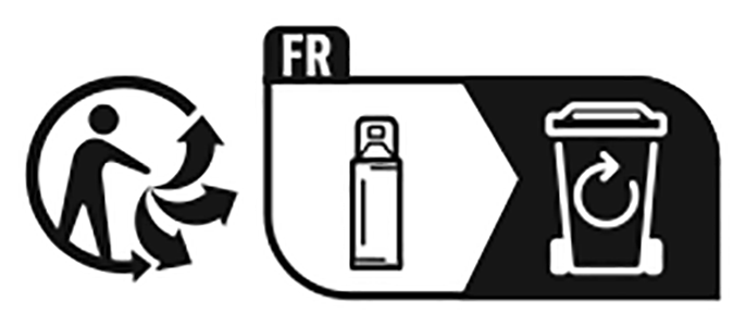 Spray déodorant chien & chat - Packaging label