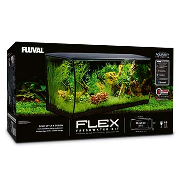 Fluval Flex Aquarium Zoetwaterkit Wit - Verpakkingsbeeld