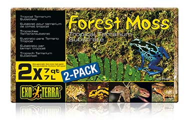 Ex forest moss trop. terrarium substr. 2-pack  500GR/7L
