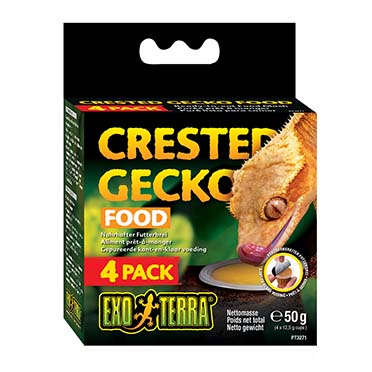 Ex crested gecko food 4st  4x12,5gr