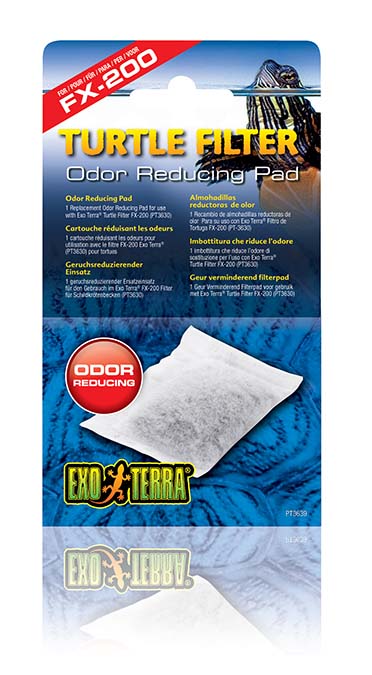 Ex turtle filter odor reducing pad fx-200