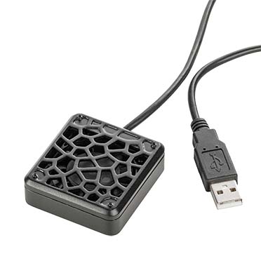 EX Silent Terrarium Mini Fan Zwart - Detail 1