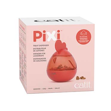 Ca pixi treat dispenser rooster rouge - Product shot