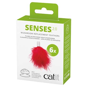 Ca senses 2.0 mushroom feathers red - Product shot