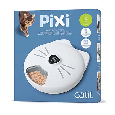 Ca pixi smart 6-meal feeder white - Verpakkingsbeeld