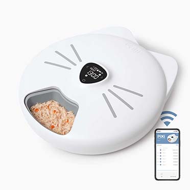 Ca pixi smart 6-meal feeder white - Product shot