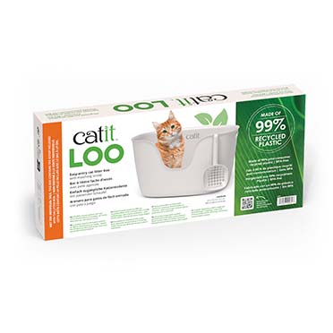CA 2.0 bac à litière LOO avec pelle Blanc - Verpakkingsbeeld