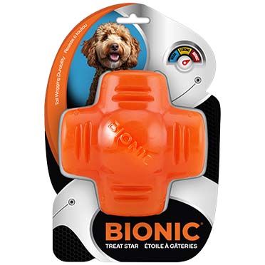 BIONIC Futterspielzeug Treat Star Orange - Verpakkingsbeeld