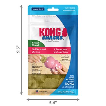 Kong stuff 'n snacks puppy  L - 21x13x7cm
