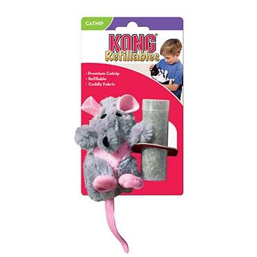 Kong cat refillables rat grey - Verpakkingsbeeld