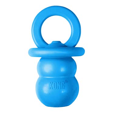 Kong puppy binkie Rosa/blau - Detail 1