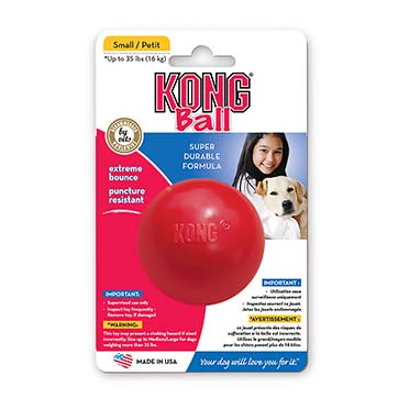 Kong ball Red S - 16,5x10,2x6,4cm