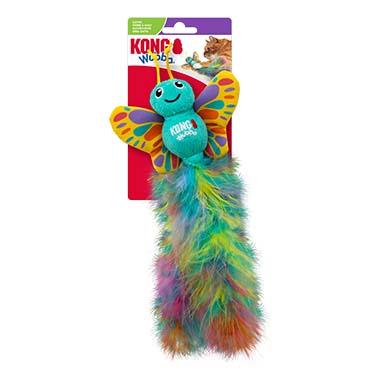 KONG Cat Wubba Butterfly Mehrfarbig - Verpakkingsbeeld