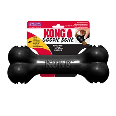 KONG Extreme Goodie Bone Zwart - Verpakkingsbeeld