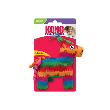 Kong cat pull-a-partz pinata multicolour - Product shot