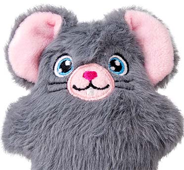KONG Cat Snuzzles Mouse Grijs - Detail 3