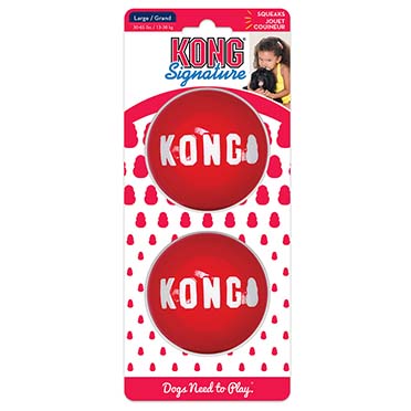 Kong signature balls rouge - Verpakkingsbeeld