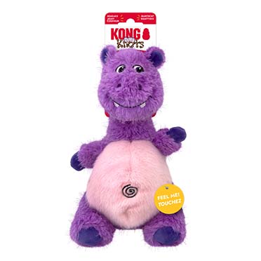 KONG Knots Belly Hippo Purple/pink - Verpakkingsbeeld