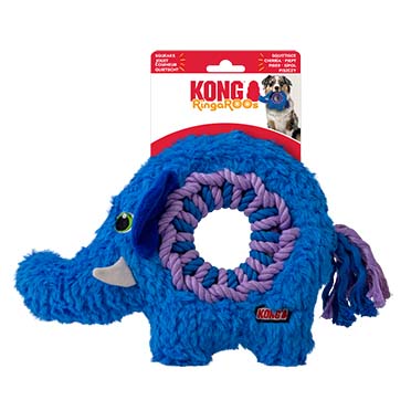 KONG Ringaroos Elephant Blauw/paars - Verpakkingsbeeld