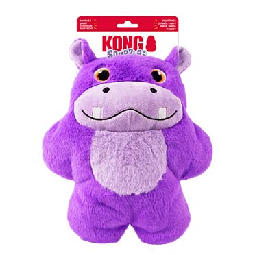 KONG Snuzzles Hippo Paars - Verpakkingsbeeld