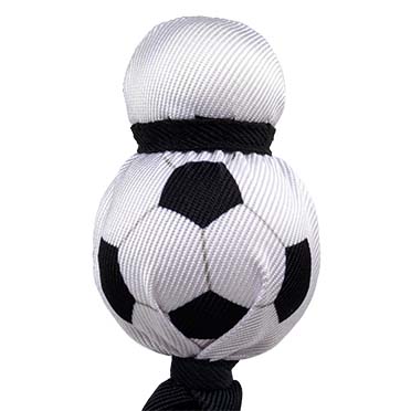 KONG Wubba Sport Football Wit/zwart - Detail 1