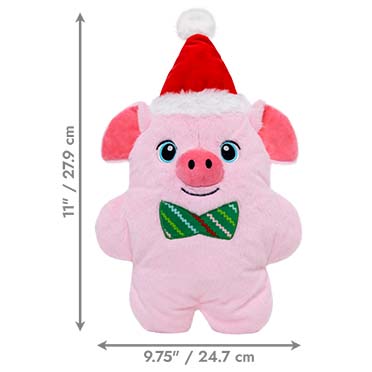 KONG Holiday Snuzzles Pig Rosa - Detail 1