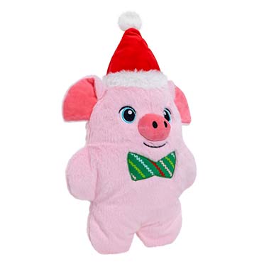 KONG Holiday Snuzzles Pig Rosa - Detail 2