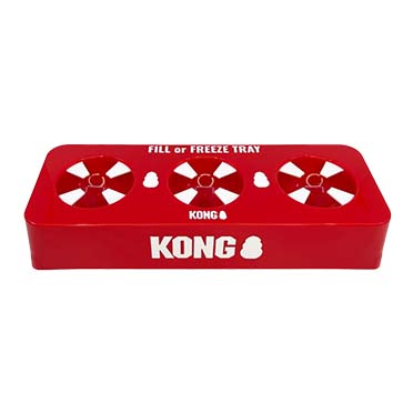 Kong fill or freeze tray red - Product shot