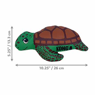 KONG Maxx Turtle Groen/bruin - Detail 1