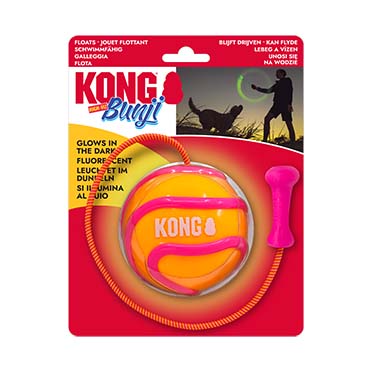 KONG Bunji High-Viz Ball Gemengde kleuren - Verpakkingsbeeld