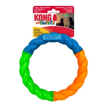 KONG Twistz High-Viz Ring Multicolor - Verpakkingsbeeld