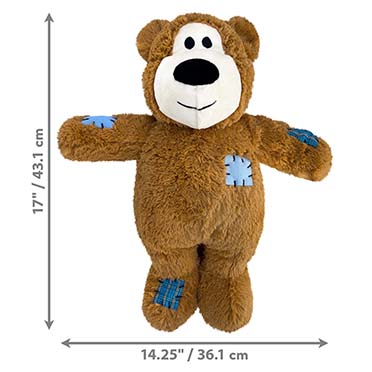 KONG Wild Knots Bear Jumbo Gemengde kleuren - Detail 2