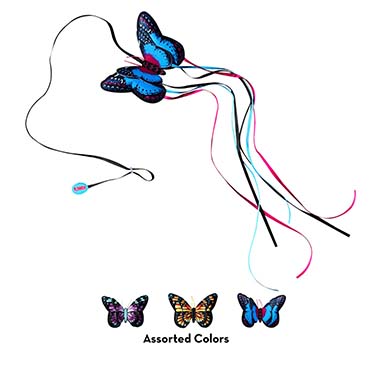 KONG Cat Teaser Butterfly Gemengde kleuren - Detail 1