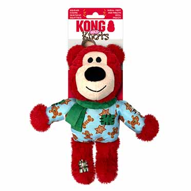 Kong holiday wild knots bear gemengde kleuren - Verpakkingsbeeld