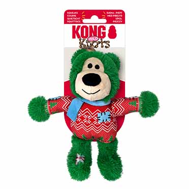 Kong holiday wild knots bear gemengde kleuren - Detail 1