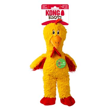 KONG Knots Chicken Geel/rood - Verpakkingsbeeld