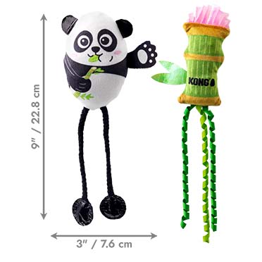 KONG Cat Scrattles Panda Multicolour - Detail 1