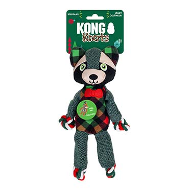 KONG Holiday Floppy Knots Dapper Gemengde kleuren - Facing
