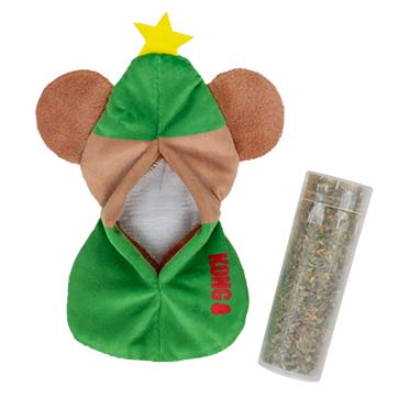 KONG Holiday Cat Refillables Mouse Multicolor - Detail 1