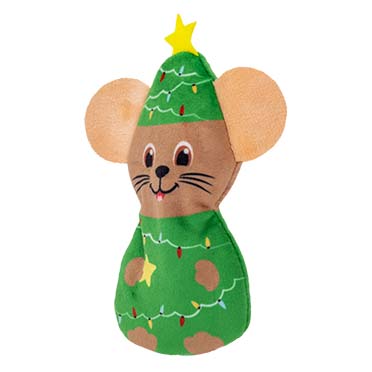 KONG Holiday Cat Refillables Mouse Multicolor - Detail 3