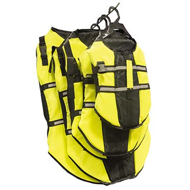 Concept duvoplus life jacket hi vis marine yellow - Product shot
