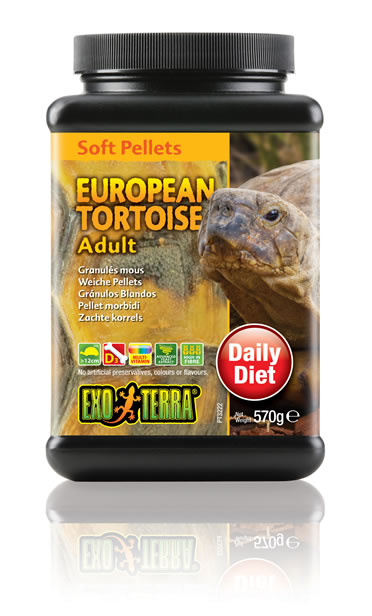 Ex soft pellets volwassen europese schildpad - <Product shot>
