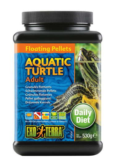 Ex aquatic turtle floating pellets adult - <Product shot>