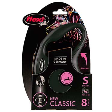 Flexi new classic cord black - Verpakkingsbeeld