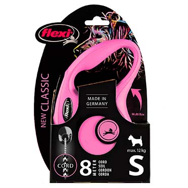 Flexi new classic touw roze - Verpakkingsbeeld