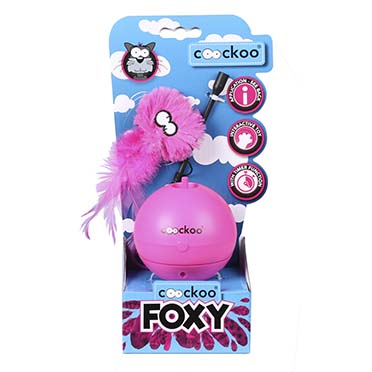 Coockoo foxy magic ball roze - Verpakkingsbeeld