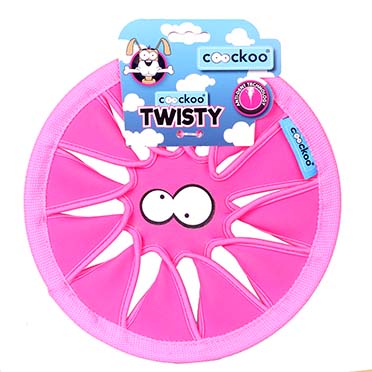 Twisty frisbee assortment mixed colors - Verpakkingsbeeld